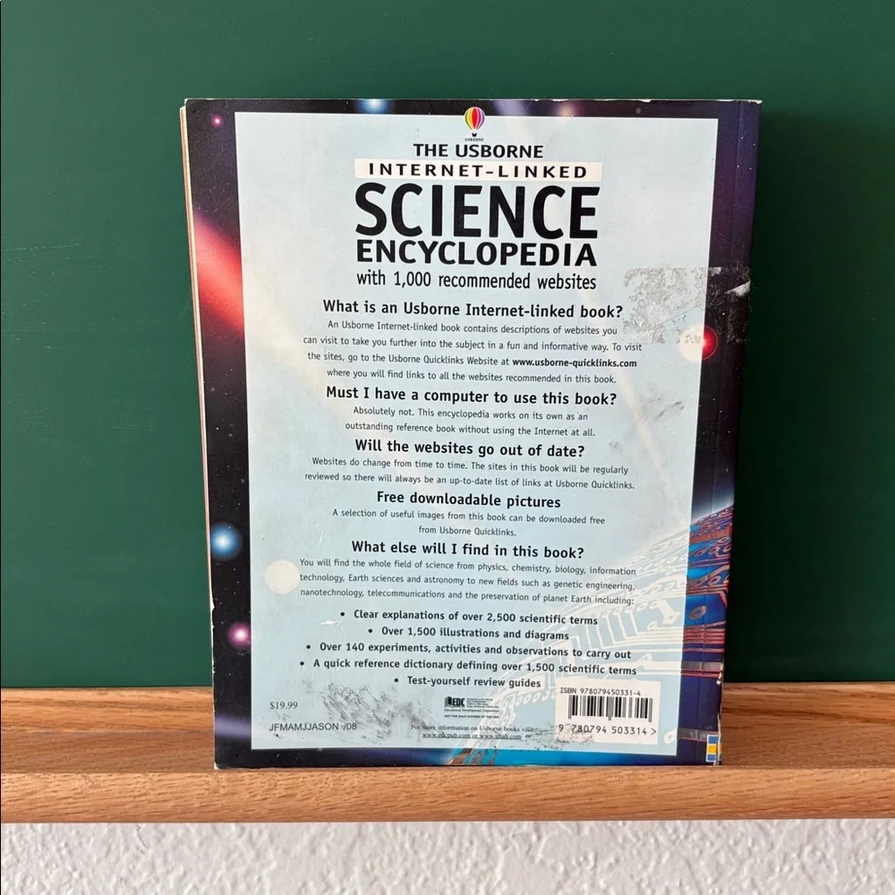 Usborne Internet-Linked Science Encyclopedia | homeschool resource